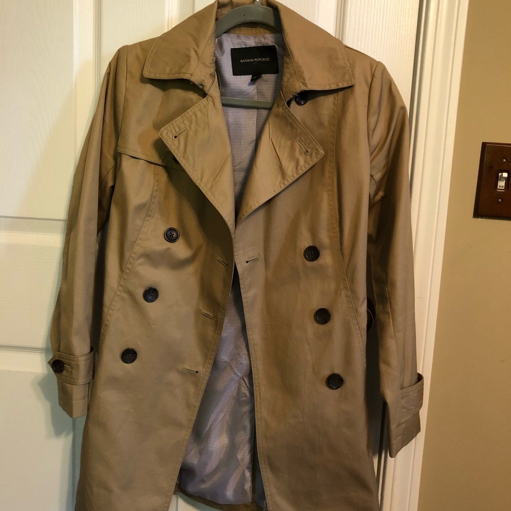 Banana Republic Petite XXS trench